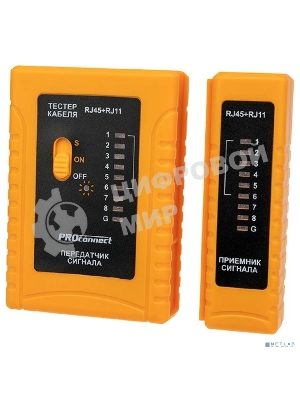 Тестер кабеля PROconnect RJ-45+RJ-11 468