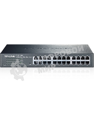 Коммутатор TP-Link SMB TL-SG1024DE 24-Port Gigabit Easy Smart Switch, 24 10/100/100Mbps RJ45 ports, MTU/Port/Tag-based VLAN, QoS, IGMP Snooping