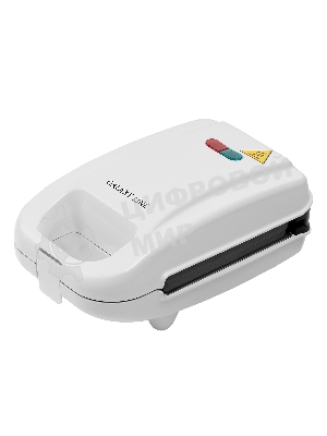 Вафельница Galaxy Line GL 2971, белый, со съемными пластинами, 750 Вт