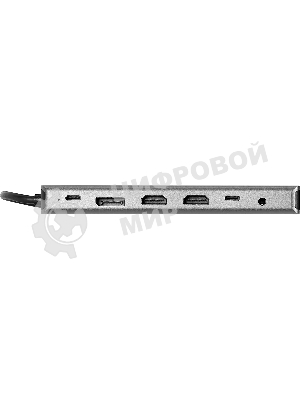 USB-концентратор TypeC -->(2HDMI+DP)4K*60Hz+3USB3.0+TC+USB2.0+RJ45+SD+TF+PD+audio+TCадаптер