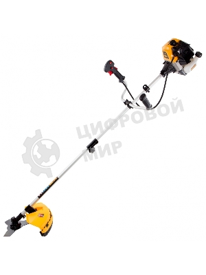 Триммер бензиновый Denzel DR-43S, 43 см3, разъемная штанга, состоит из 2 частей