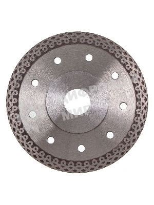 Круг алмазный Gross 73053 Ф125х22 мм сплошной по керамике