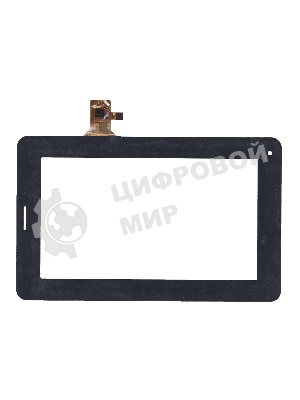 Сенсорное стекло (тачскрин) FM704201TE, черное