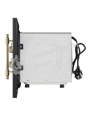 Микроволновая печь встраиваемая Maunfeld JBMO.20.5GRBG черный, 20 л, 700 Вт, переключатели - поворотный механизм