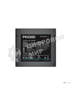 Блок питания Deepcool Gamerstorm PK550D, 550Вт, 80 PLUS Bronze, 120мм, черный