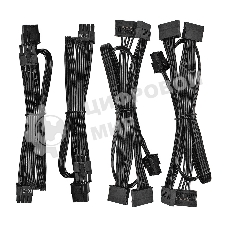 Блок питания серверный 1000W ExeGate ServerPRO-1000PAS (ATX, APFC, КПД 82% (80 PLUS), 12cm fan, 24pin, 2x(4+4)pin, 6xPCI-E, 8xSATA, 4xIDE, Cable Management, black)