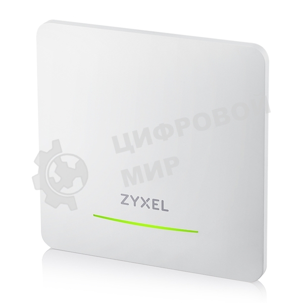 Точка доступа Zyxel NebulaFlex NWA50BE, Wi-Fi 7 (BE5100), MU-MIMO 2x2+2x2, 1xLAN 2.5GE, без поддержки 802.1x и Captive portal, БП в комплекте