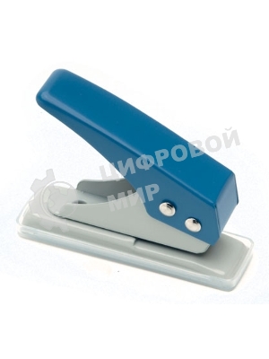 Дырокол Kw-Trio mini 09210, до 12 листов, металл ассорти, отверстий: 1