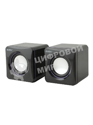 Акустическая система SVEN 315 2.0 черный 5Вт