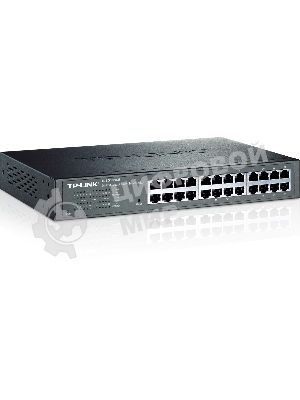 Коммутатор TP-Link SMB TL-SG1024DE 24-Port Gigabit Easy Smart Switch, 24 10/100/100Mbps RJ45 ports, MTU/Port/Tag-based VLAN, QoS, IGMP Snooping