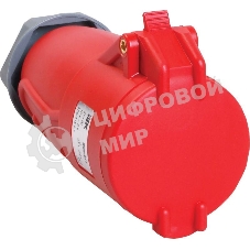 Розетка переносная IEK PSN22-016-4 ССИ-214 16А-6ч/380-415В 3Р + РЕ IP44 MAGNUM IEK