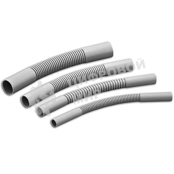 Поворот гибкий гофр. для трубы d16 Рувинил П01416