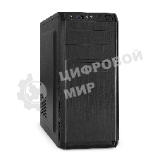 Компьютерный корпус Miditower ExeGate XP-334UC-XP400 (ATX, XP400 с вент. 12см, 1хUSB/1хUSB 3.0/1хTypeC, аудио, черный)
