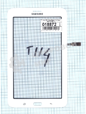 Сенсорное стекло (тачскрин) для Samsung Galaxy Tab 3 Lite 7.0 SM-T114, белое