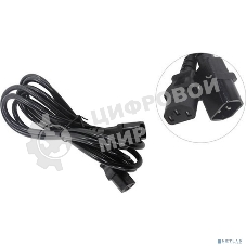 Кабель монитор-компьютер (UPS->уст-во) ExeGate Power EC-3P (С13->С14) VDE-250V-3*1,0-CU, 10A, 3м