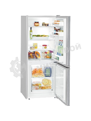 Холодильник Liebherr CUele 2331-26 001 серебристый двухкамерный 156/53л морозилка снизу