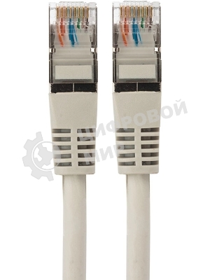 Пaтч-корд U/UTP Rexant, cat.5e, RJ45-RJ45, неэкранированный, LSZH серый, 2м