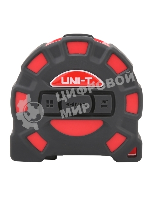 Рулетка 5 м с лазерным дальномером UNI-T LM60T до 60 метров