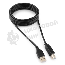 Кабель Gembird USB 2.0 PRO для соед. 3.0м AM/BM позол. контакты, пакет