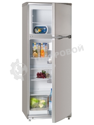 Холодильник Atlant МХМ-2835-08 серебристый двухкамерный 202/70л морозилка сверху