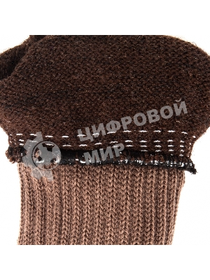 Перчатки трикотажные Сибртех двойные, полушерстяные