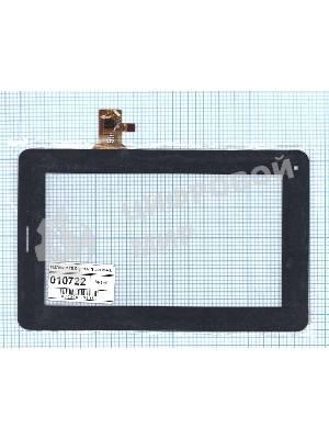 Сенсорное стекло (тачскрин) FM704201TE, черное