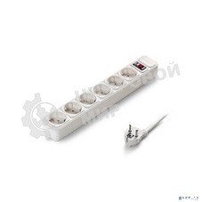 Сетевой фильтр ExeGate EX221172RUS SP-6-1.8W (6 розеток, 1.8 м, евровилка, белый)