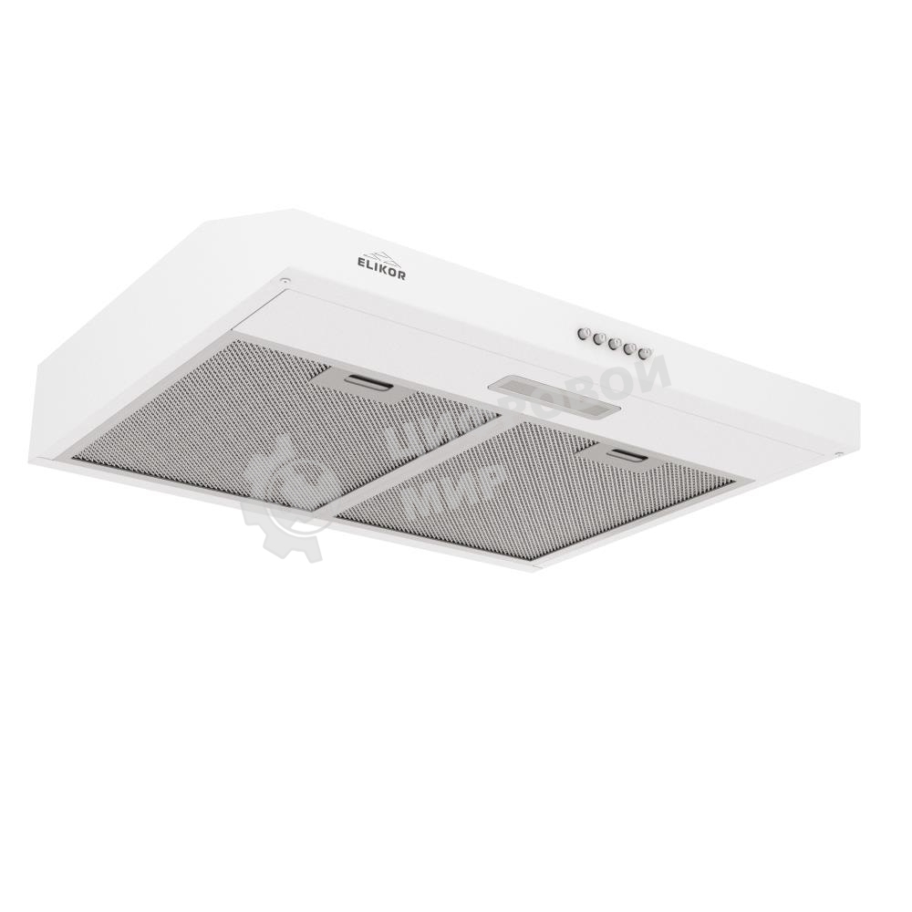 Вытяжка подвесная Elikor ECO WH 60 белая, 59.5 см, 400 куб. м/ч, 55 дБ