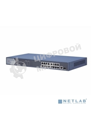 Коммутатор 16PORT 1000M POE DS-3E0518P-E/M HIKVISION с грозозащитой 6кВ