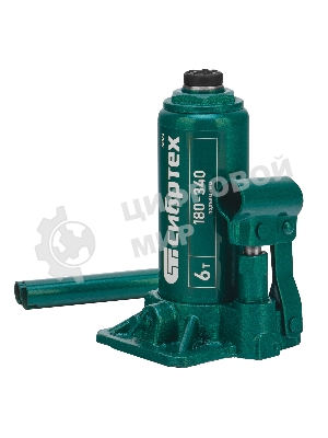 Домкрат гидравлический Сибртех бутылочный, 6т, 180-340 мм