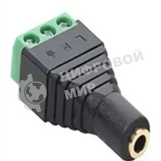 Сборный разъем miniJack 3.5 мм 2 канала