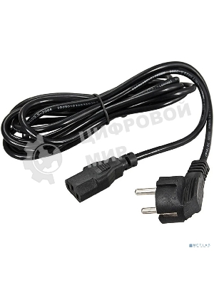 Шнур сетевой Rexant СЕЕ 7/7 (Schuko) – IEC 320 C13 3x1,0мм², длина 1,8м