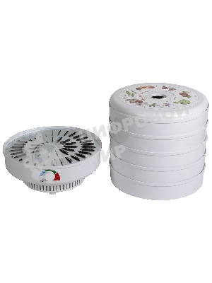 Сушилка для овощей и фруктов Великие реки Ветерок-5, 5 поддонов, цветная упаковка