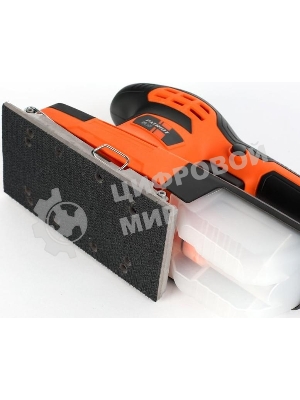 Вибрационная шлифовальная машина PATRIOT OS 120260 Вт, частота колебаний платформы 12 000 1/мин