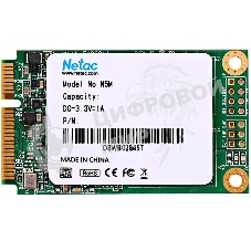 Накопитель SSD Netac N5M, 2048GB, mSATA, R/W 545/500