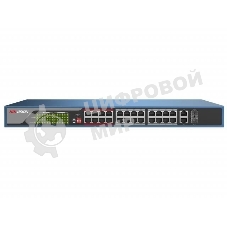 Коммутатор Hikvision DS-3E0326P-E(B) Неуправляемый