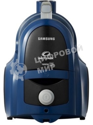 Пылесос Samsung VCC4520S36 синий/черный, 350/1600 Вт, уборка сухая, пылесборник контейнер 1.3 л