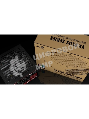 Блок питания Aerocool/Formula VX PLUS 800 RGb, 800Вт, 120мм, черный