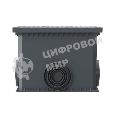 Колодец смотр. ДКС 025002 335х240х255 с крыш. для двуст. труб