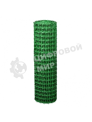Садовая решетка Россия в рулоне 1x20 м, ячейка 50x50 мм - зеленая 64516