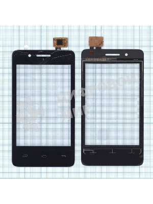 Сенсорное стекло (тачскрин) для Fly IQ436i ERA Nano 9, черное