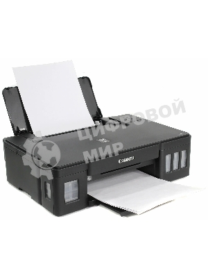 Принтер струйный Canon PIXMA G1410, 4-цветный струйный СНПЧ A4, 8.8 (5 цв) изобр./мин, 4800x1200 dpi, подача: 100 лист., USB, печать фотографий, печать без полей