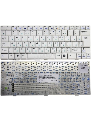 Клавиатура для ноутбука MSI Wind U90 U100 U110 U120, белый
