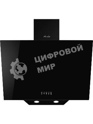 Вытяжка наклонная Monsher Astra 50 Noir черный, 50 см, 1100 куб. м/ч, 53 дБ