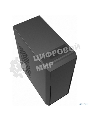 Компьютерный корпус c блоком питания 500 Ватт/Case Foxline FL-302-FZ500R ATX case, black, w/PSU 500W 12cm, w/2xUSB 2.0, w/pwr cord, w/o FAN