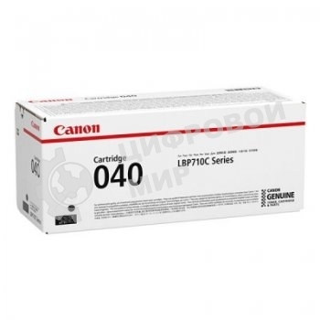 Картридж лазерный Canon Cartridge 040BK (0460C001) черный, 6300 стр., для LBP710Cx/712Cx