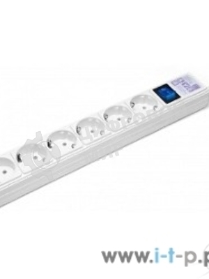 Фильтр-удлинитель PowerCube (SPG(5+1)-16B-3M) 6 розеток, 3м,16А/3,5 кВт, белый