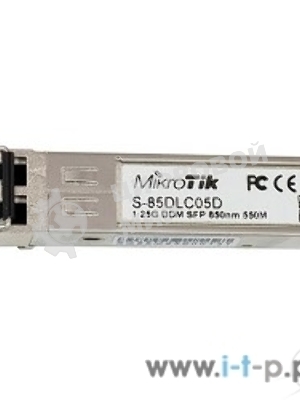 Сетевое оборудование Mikrotik S-85DLC05D SFP module 1.25G MM 550m 850nm