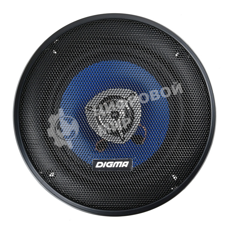 Колонки автомобильные Digma DCA-B502 200Вт 90дБ 4Ом 13см (5дюйм) (ком.:2кол.) коаксиальные двухполосные