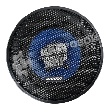 Колонки автомобильные Digma DCA-B502 200Вт 90дБ 4Ом 13см (5дюйм) (ком.:2кол.) коаксиальные двухполосные